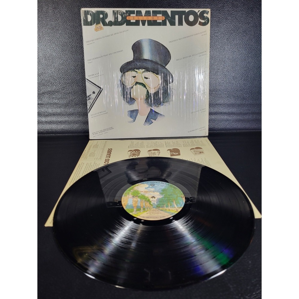 Dr. Demento's Delights Warner SHRINK Records BS 2855 1975 1st Press Vinyl LP